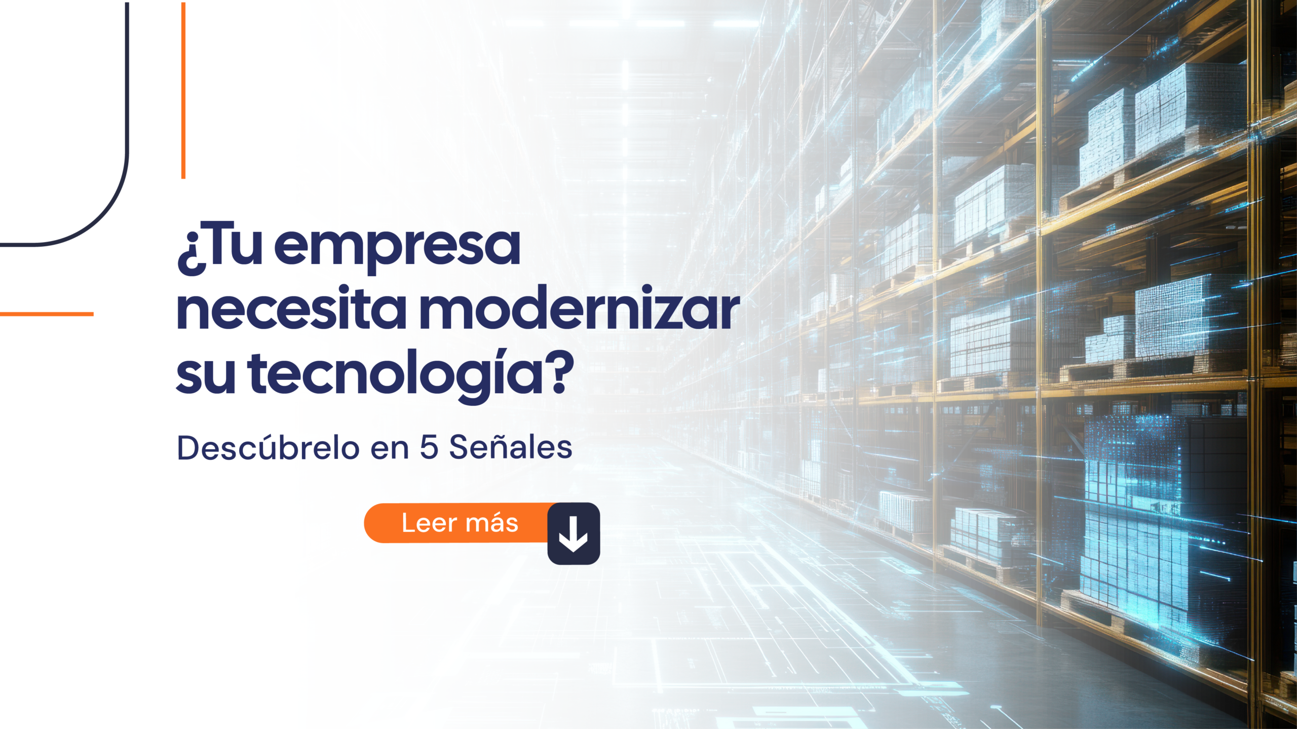 Modernización tecnológica en logística para mejorar la eficiencia operativa y la gestión de almacenes.