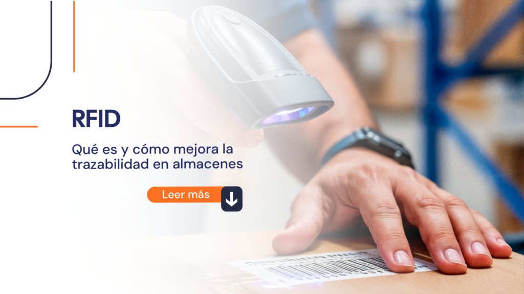 Tecnología RFID para trazabilidad e inventario en almacenes