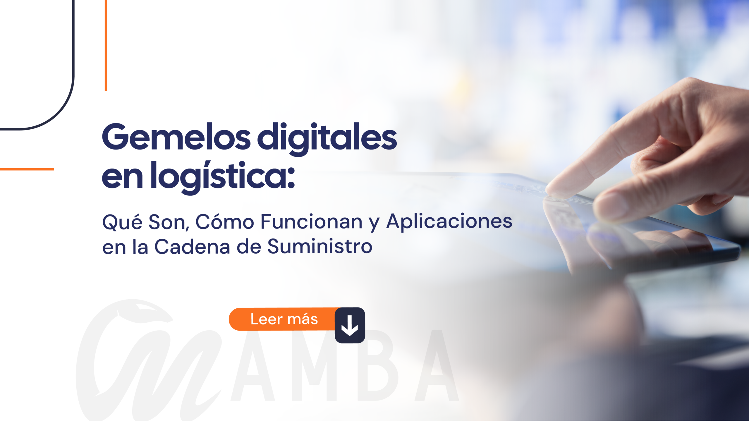 Representación virtual de un almacén logístico con tecnología de gemelo digital que muestra datos en tiempo real, inventario y flujos operativos simulados